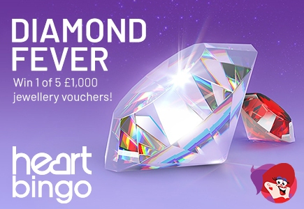 Shine Bright Like a Diamond at Heart Bingo