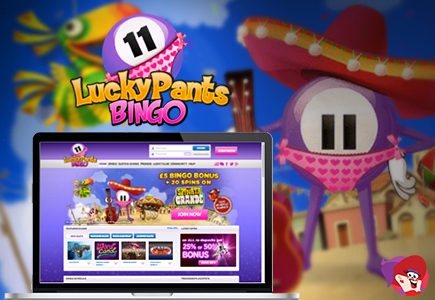 New Look for Lucky Pants Bingo