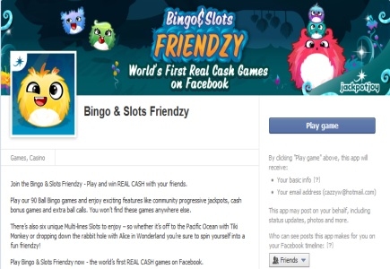 Update: Details about Facebook Real Money Gambling Provided by Gamesys