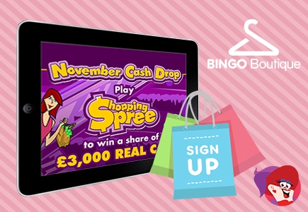 November Shopping Spree At Bingo Boutique