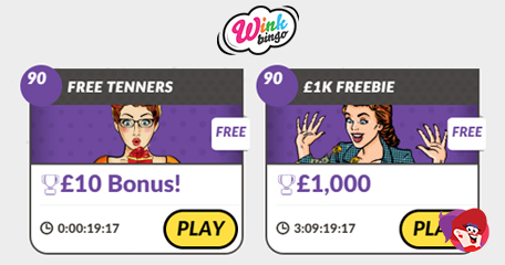 What’s Better than Winning £1000? Winning it for Free and You Can at Wink Bingo!