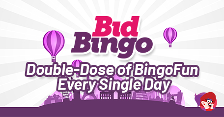 Claim a Double-Dose of Bingo Fun Every Single Day with Bid Bingo This July!