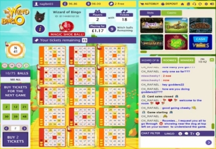 “The Wizard of Bingo” Live from Cozy Games