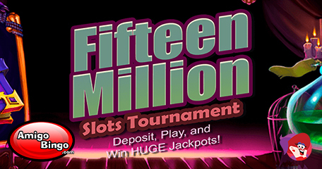 Daily Reloads, $15m Slots Jackpots & Much More at Amigo Bingo