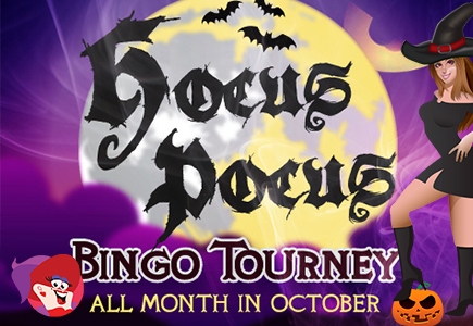 Cyber Bingo Hosts Hocus Pocus Bingo Tourney