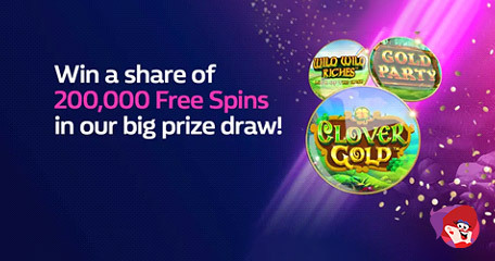 Win a Share of 200,000 Spins with William Hill