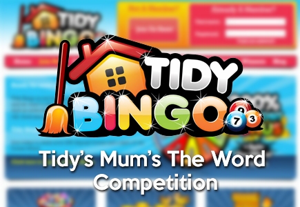 Tidy Bingo Prepare to Pamper One Super Mum