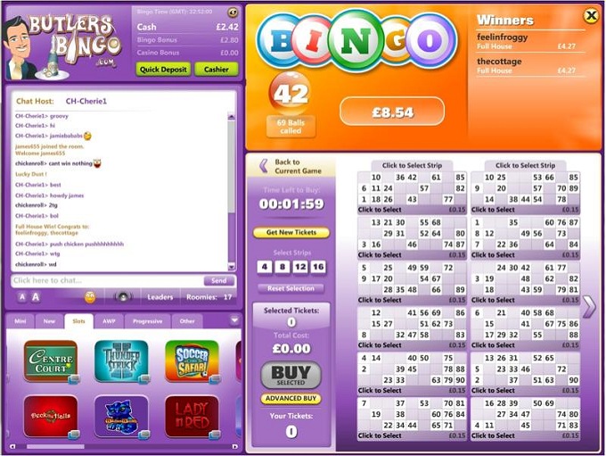 Butlers Bingo Review