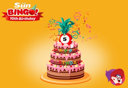 Sun Bingo Celebrates 10th Birthday