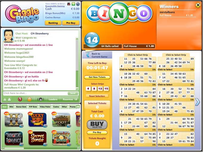 Giggle Bingo Review