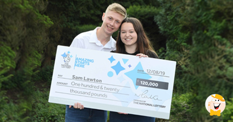 Lucky Teen Scoops £120K on First-Ever Lottery Purchase; Mum is a Little Miffed