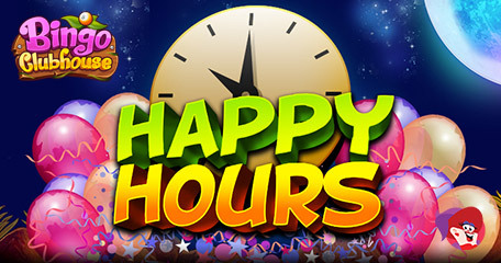 Happy Hours at Bingo Clubhouse Mean Guaranteed Bonus Spins