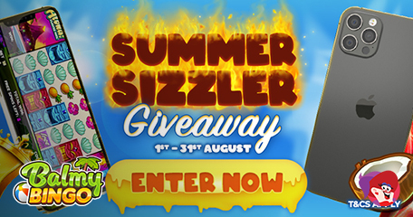 New iPhone 12 Pro Giveaway from Balmy Bingo