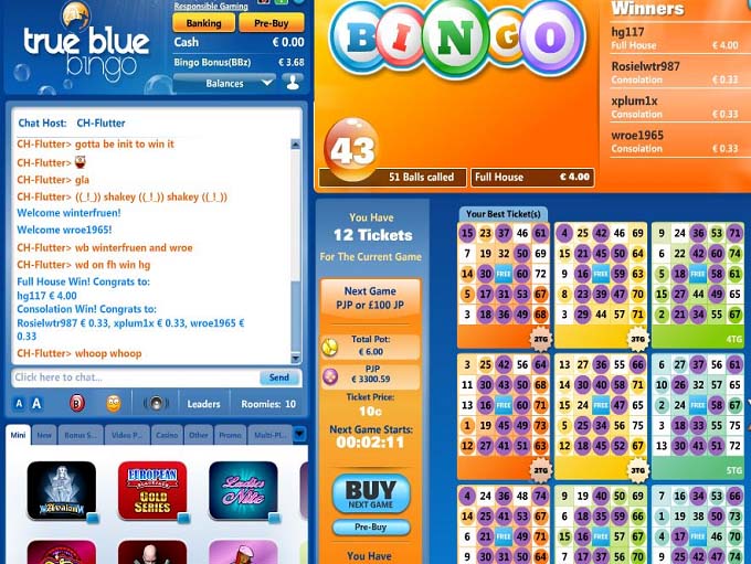 True Blue Bingo Review