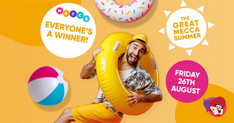 Everyone’s A Mecca Bingo Winner For One Night Only!