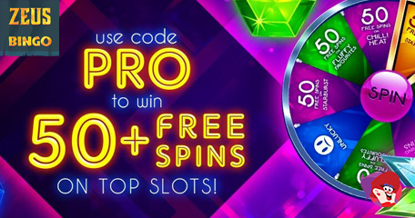Zeus Bingo: How To Get Guaranteed Spins & Enter The £4K Draw