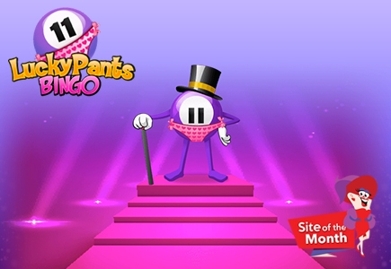 November 2016 Site of the Month: Lucky Pants Bingo