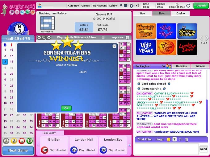 Aunty Acid Bingo Review