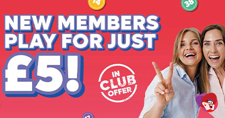 New Buzz Bingo Member Offers – Only Available In-Club