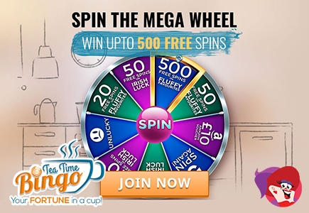 What Time Is It? It’s Tea Time Bingo Time; Discover the Specials