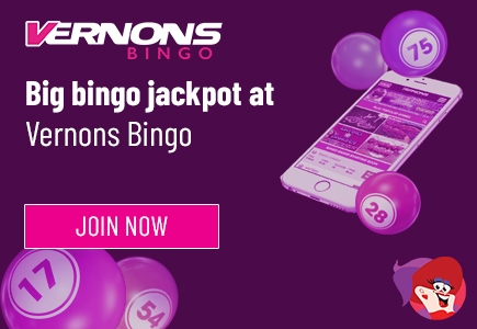 Vernons Bingo Hosting Dazzling Jackpot Promos