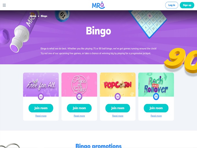 MrQ Bingo Games