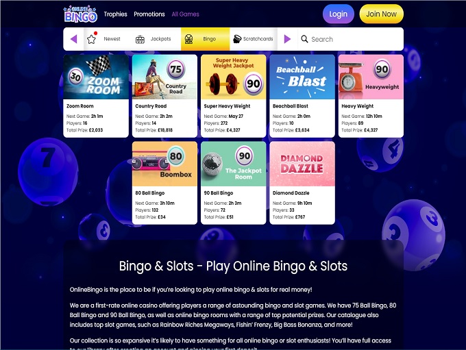 onlinebingoco bingo games