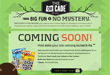 Online Action for Oregon Lottery