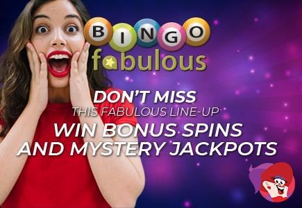 Win bonus spins and mystery jackpots at Bingo Fabulous