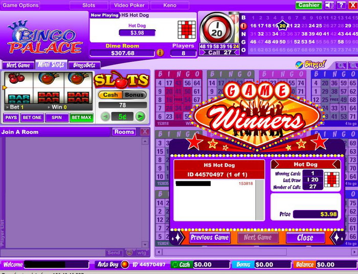 Bingo Palace Blog Review
