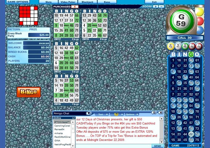 Top Club Bingo Review