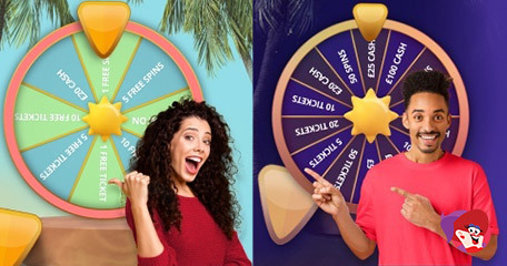 New Heart Bingo Wheels with Daily Prizes and No Wagering