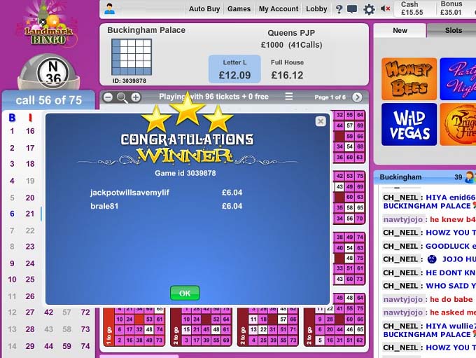 Landmark Bingo Review