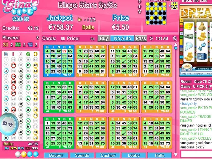 Gina Bingo Review