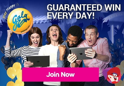 Guaranteed Cash Wins At Gala Bingo