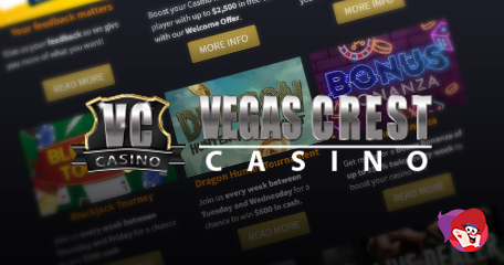 New Vegas Crest Casino = New Promotions and Freebies