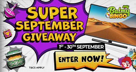 Balmy Bingo’s Barmy September Giveaway is Here!