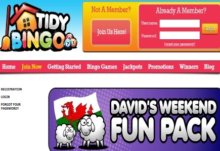 Weekend Fun Pack At Tidy Bingo