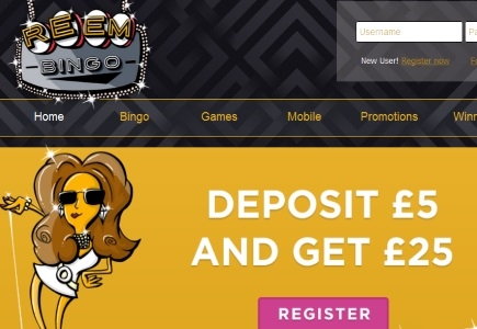 New Reem Bingo on Live Bingo Network