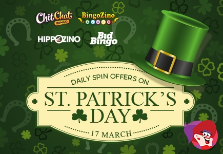 Grab St Patty's Day Bonus from Top Bingo Brands