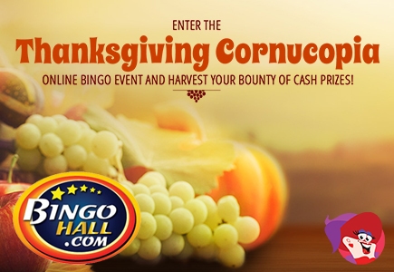 Bingo Hall Thanksgiving 2016 Bounty of Cash