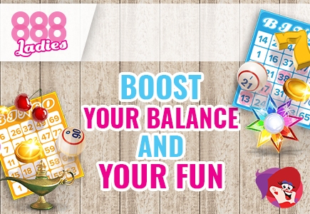 Claim Daily Perks at 888 Ladies Bingo