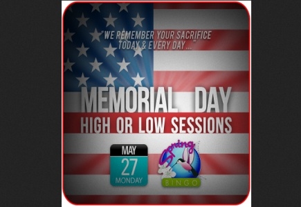Bingo Memorial Day Special