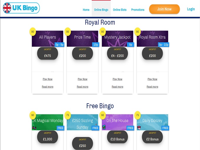 UK Bingo Games