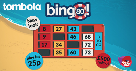 Tombola News: Free Fiver for All and a Makeover!