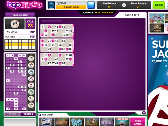 bgo Bingo Review