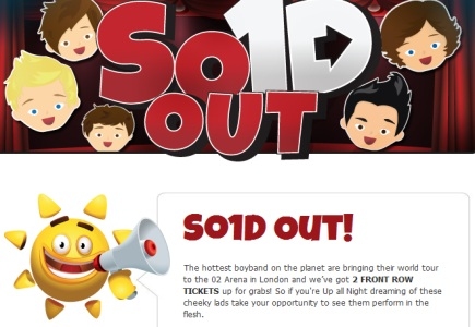 Costa Bingo Sold Out Promotions