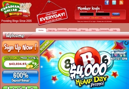 July BB Opportunities at Canadian Dollar Bingo