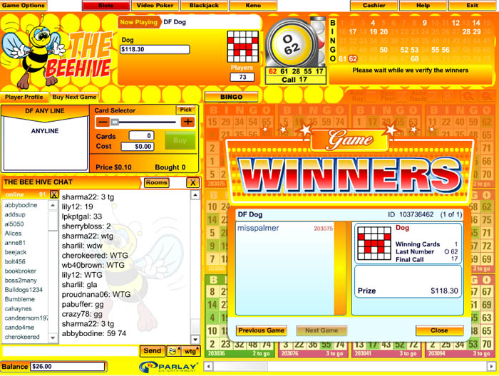 Free Bee Bingo Blog  Review