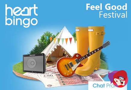 Heart Bingo Giving Away Tickets to Feel Good Festival